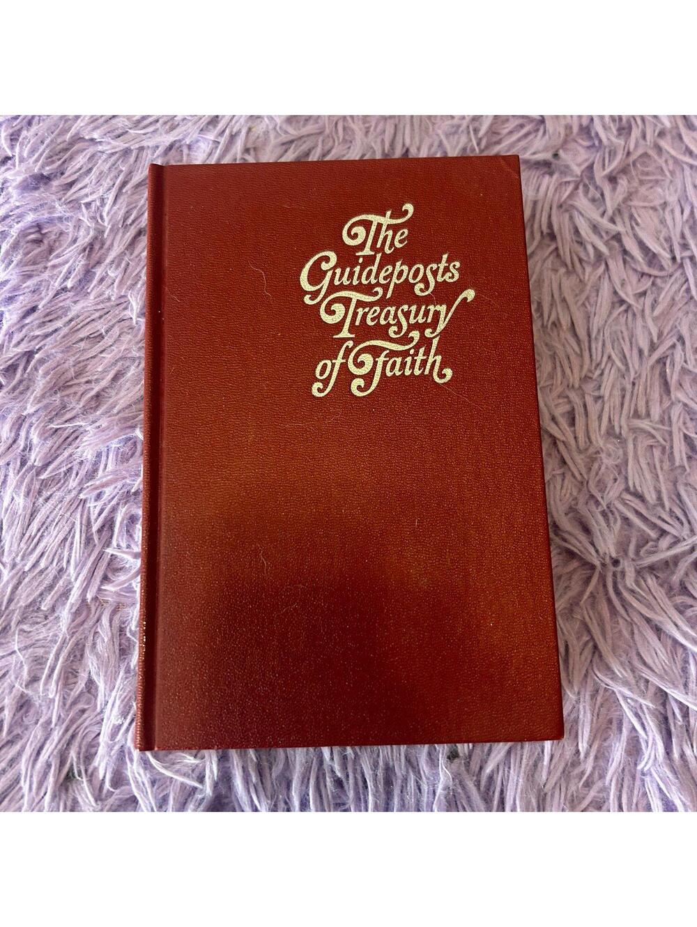 Guideposts Treasury of Faith Inspirational Christian  Devotional Hardcover Book